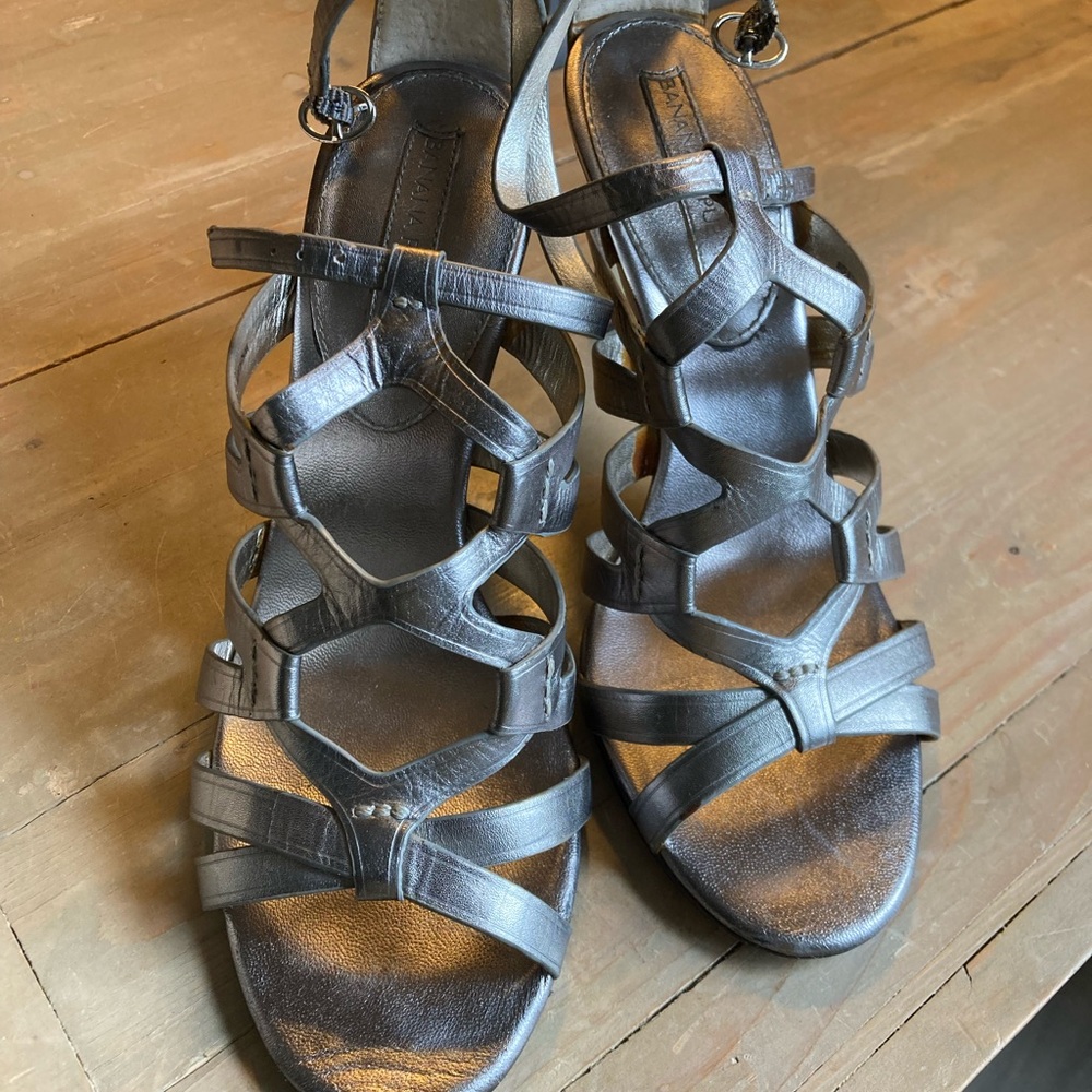 Banana Republic Leather Strappy Sandals